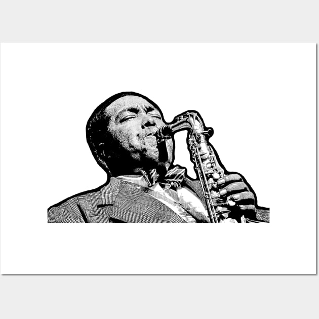 Charlie Parker Variation Wall Art by Zippy's House of Mystery